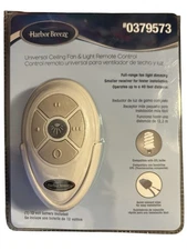 Harbor Breeze Universal Ceiling Fan & Light Wireless Remote Control #0379573 New