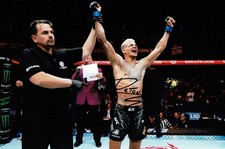 Felipe dos Santos Flyweight UFC MMA Fighter Signed 12x8 Winner Photo +Dealer COA
