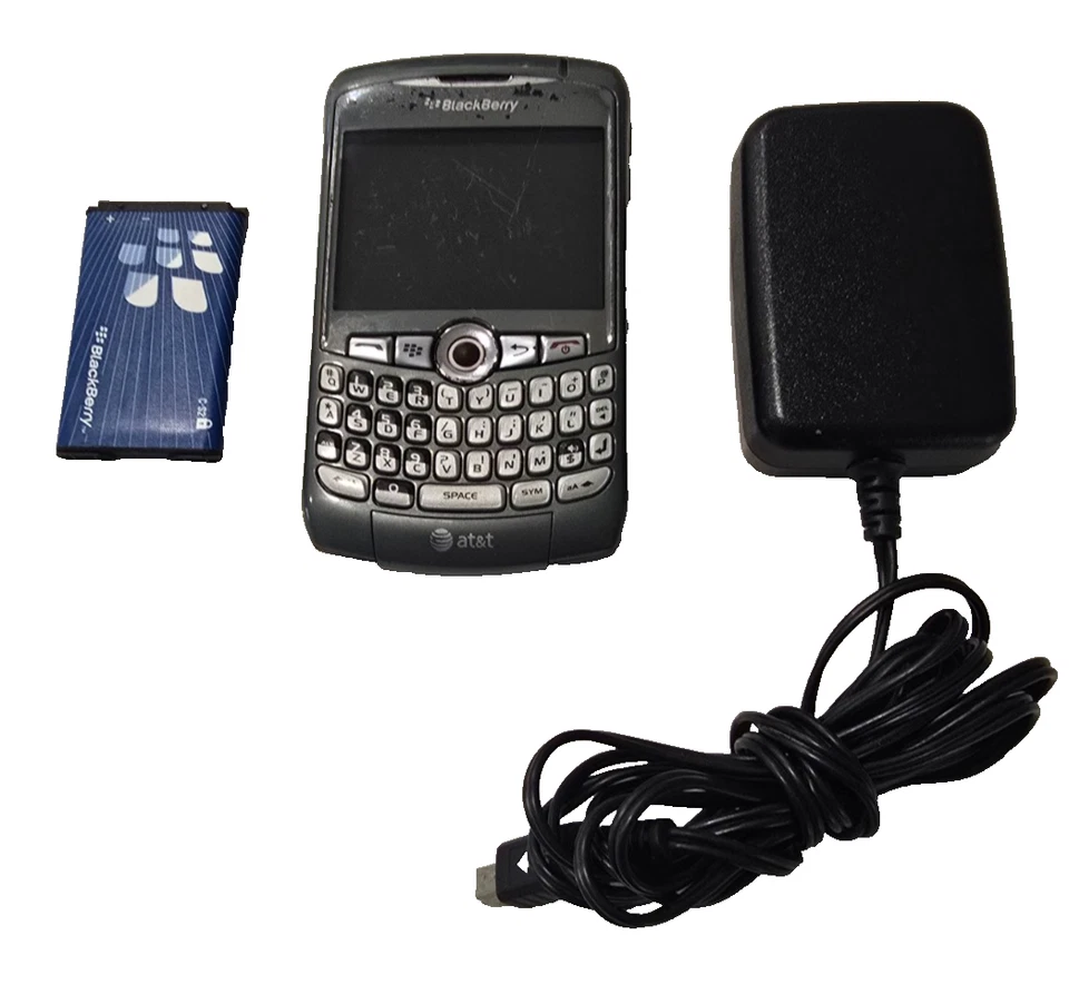 Blackberry Curve 8310 Smartphone Titanium Gray, AT&T - Image 4 of 4