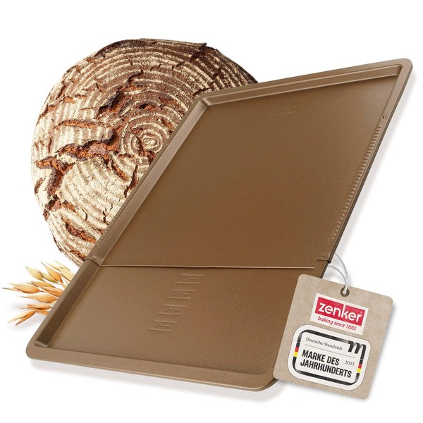 Brot- Und PläTzchenblech Zenker, Ausziehbar 37-52 X 33 X 10 Cm, Backofen ZubehöR-image