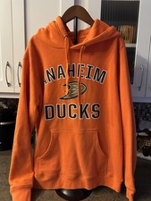 Anaheim Ducks NHL Orange Hoodie Small