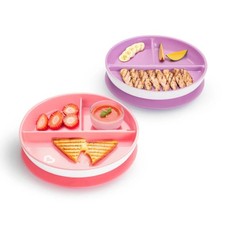 Munchkin Saugplatte Pink 2er Pack Neu