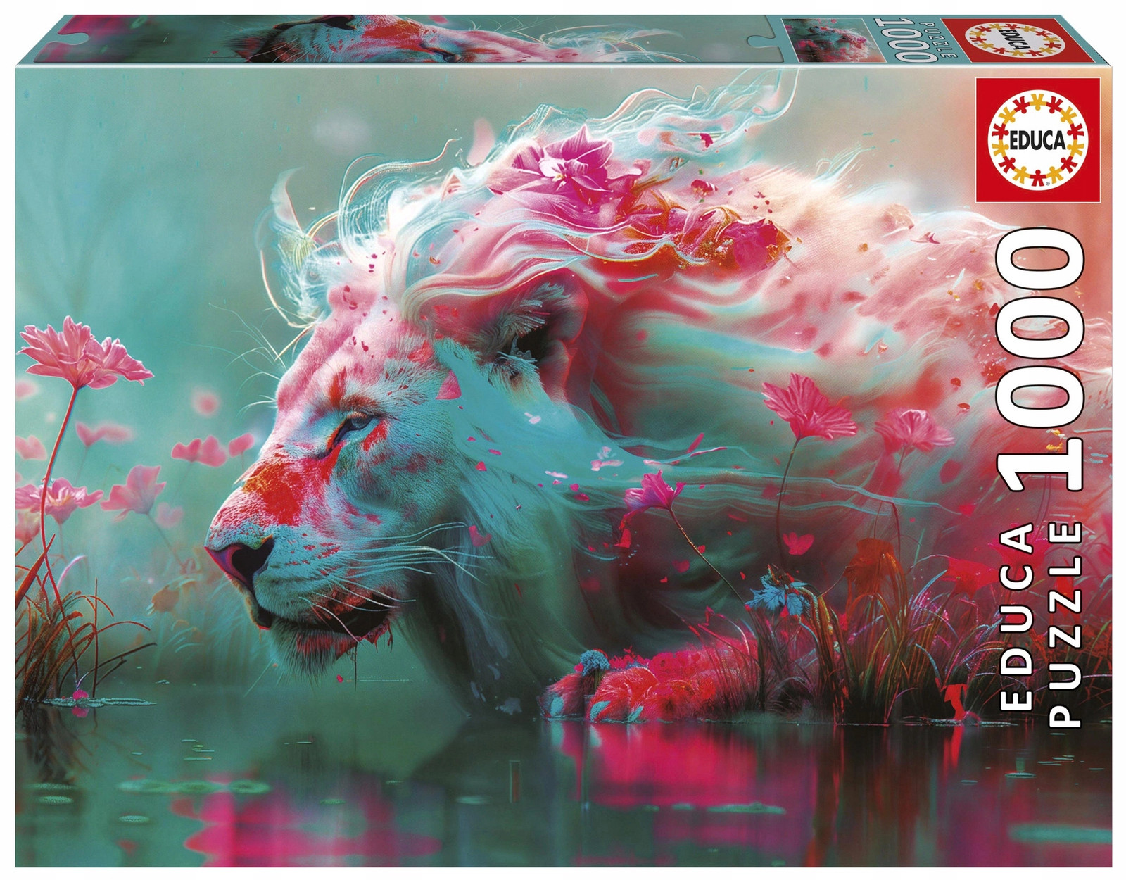 8412668202351 Puzzle Educa 1000 elementw Educa Puzzle 1000 el Krl zwierzt Ed 6490₽