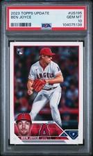 2023 TOPPS UPDATE #US195 BEN JOYCE ROOKIE RC PSA 10