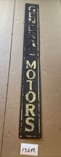 General Motors Metal Sign Antique Vintage Old Style Man Cave 13g42