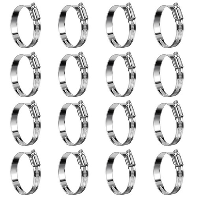 #ad Non Stripping Worm Gear Hose Clamps Size#36 2 to 2 3 4 inch Adjustable Stain... $21.45