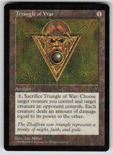 Triangle of War Rare Visions MTG Near Mint 1997