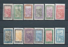 MADAGASCAR - 1922-26 YT 131 à 143 - TIMBRES NEUFS* / 2x obl. / used