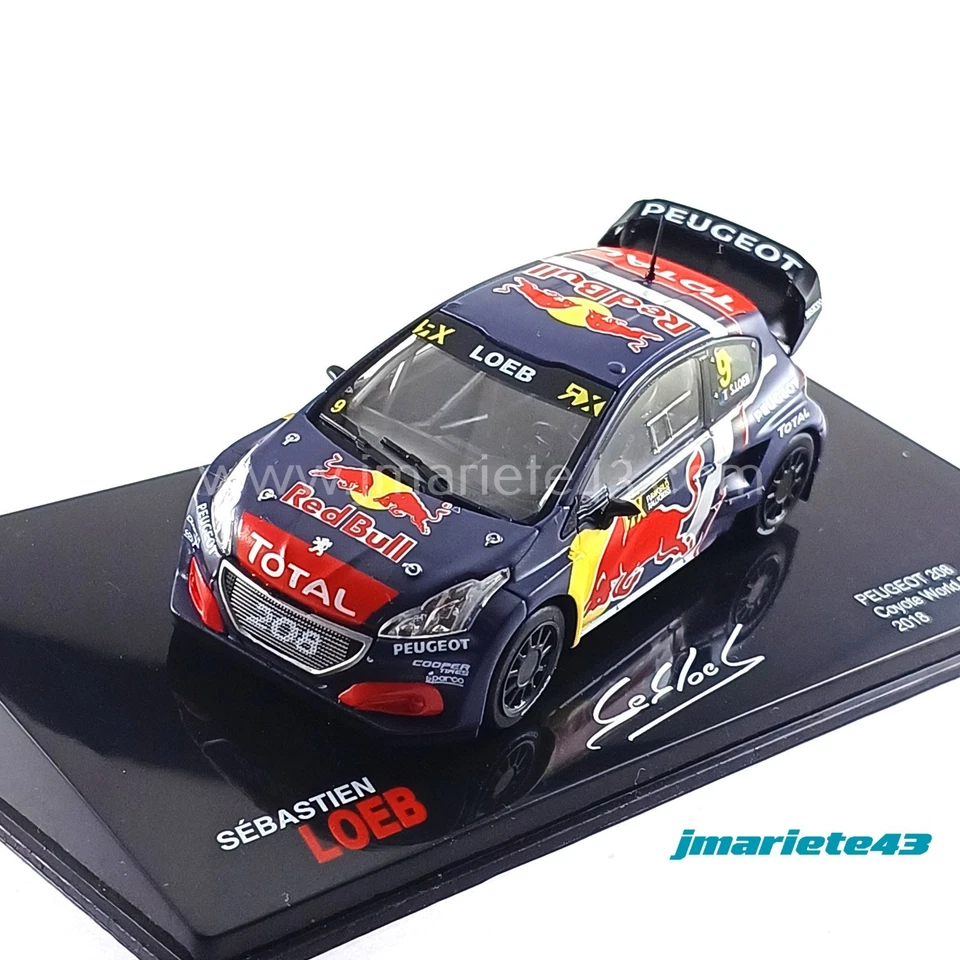 Peugeot 208 WRX S. Loeb Coyote World RX of Belgique 2018 1:43 - Immagine 3 di 4