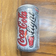 Coca-Cola Light Soda Can Silver Red Black Theme 0.15 Liter 05-99 Collectible