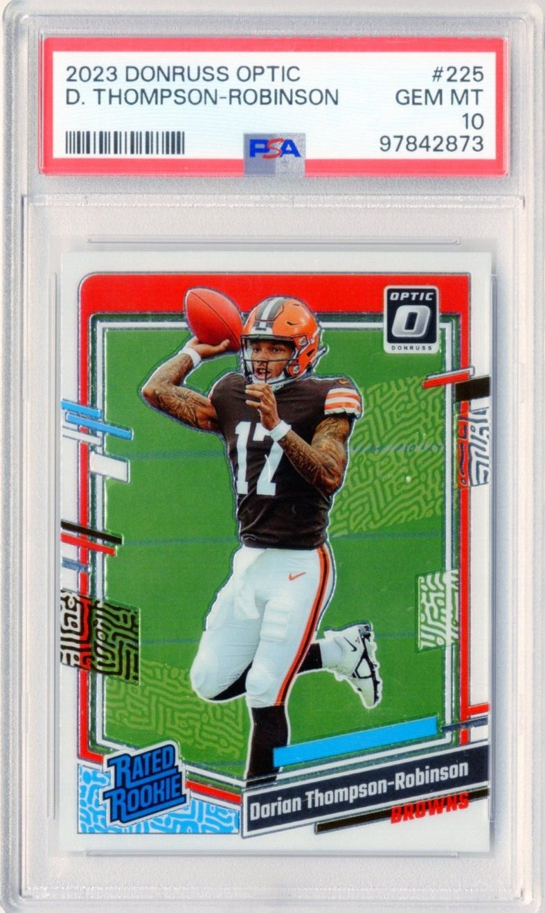 Dorian Thompson-Robinson Panini Donruss Optic #225 Base