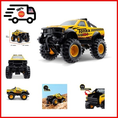Tonka Steel Classics 4X4 Pickup Truck - Made with Steel & Sturdy Plastic, Yellow