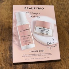 BeautyBio Cleanse Zen Duo The Balance 2 FL OZ The Zenbubble 0.34 FL OZ