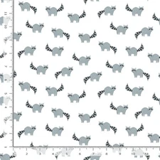 Trash Pandas in White | Alphabet City | Dear Stella