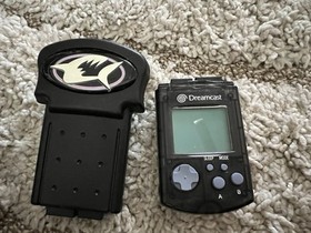 Dreamcast Sega Sports Edition Black Controller HKT-7700 VMU + GameShark