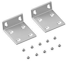 Rack Mount Kit Compatible Ubiquiti Switch Ears Mount Edge Dream Machine Silver