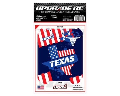 UpGrade RC Chassis Schutzfolie für Traxxas Rustler 4x4 Texas UPG-14241 Traxxas  
