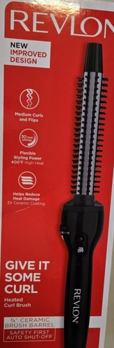 Revlon Perfect Heat Ceramic 3/4" Styling Brush Model RV054C Styling Brush NEW - Picture 2 of 3