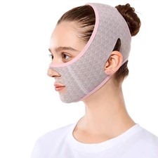 V Face Slimming Belt Facial Cheek Bandage Fir...
