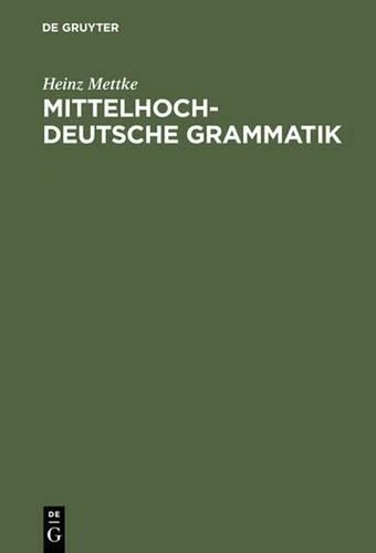Mittelhochdeutsche Grammatik by Heinz Mettke (German) Hardcover Book - Picture 1 of 1