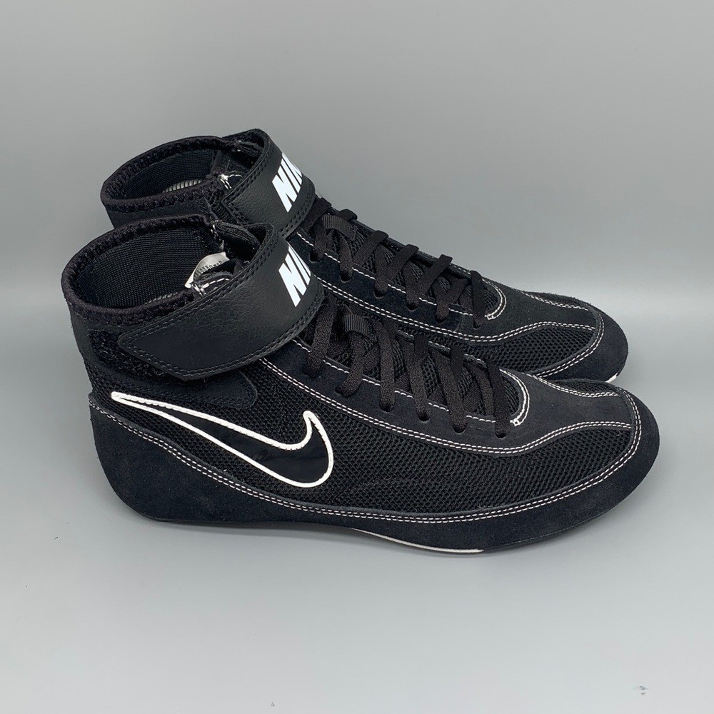 Nike SpeedSweep 7 Black/White Wrestling Shoes 366683‑001  display picture 2
