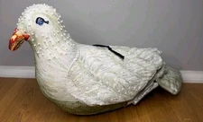 John Derian Target 2025 Fall Shaped Beaded Dove Pillow NWT IN HAND!