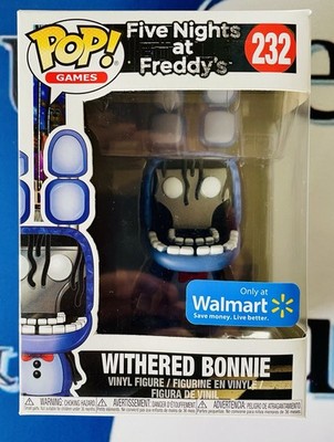 Funko POP! Games Five Nights at Freddy's Withered Bonnie #232 NEW FNAF Walmart