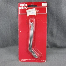 Cycle Works Bicycle Tire Levers 36-395 NOS Silver Vintage Sealed