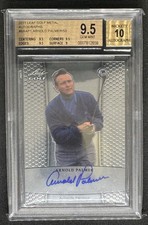 2011 Leaf Golf Metal Arnold Palmer Autograph On-Card AUTO 10. BGS 9.5