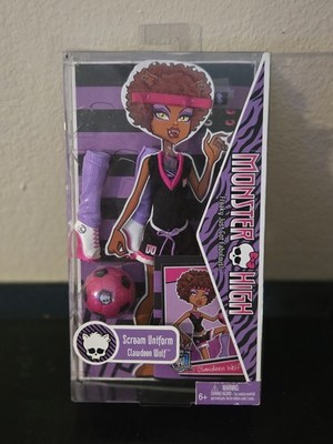 Monster High Scream Uniform Clawdeen Wolf Accessories 2010 NIB