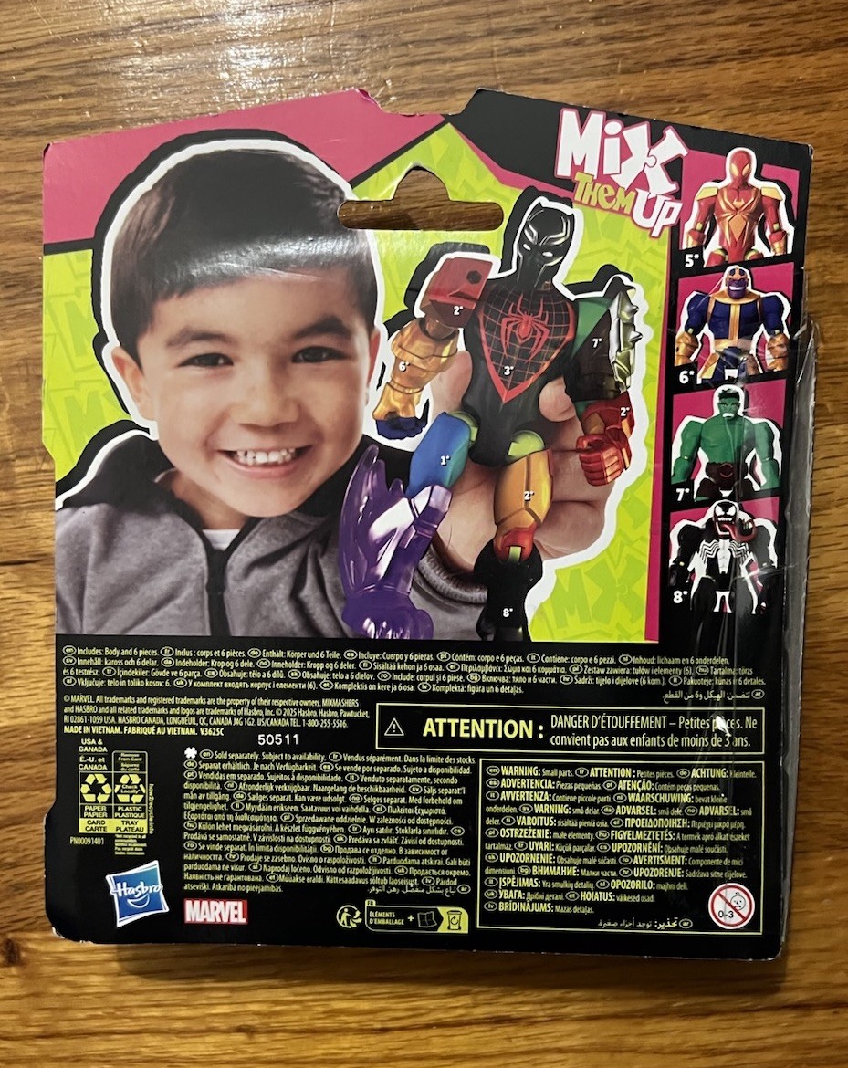 Mix Mashers Marvel 5” Black Panther thumbnail 2