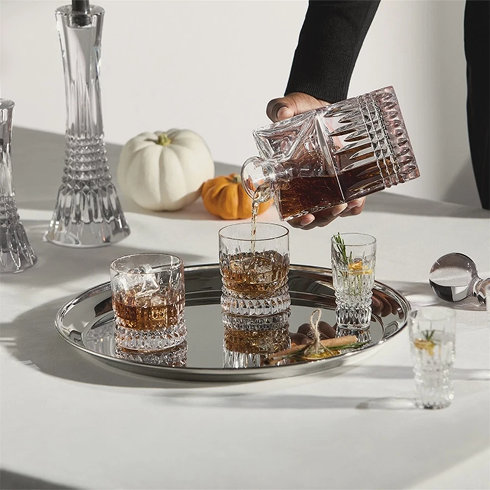 Juego de 4 vasos de chupito de cristal | vasos cristalinos de 1,5 oz | vajilla para chupitos Foto 2 de 3