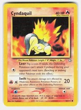 Pokemon TCG Cyndaquil Neo Genesis 56/111 Common MP