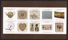 Scott #6087-6096 Tesoros de la Era Revolucionaria Folleto Panel de 10 Estampillas - MNH