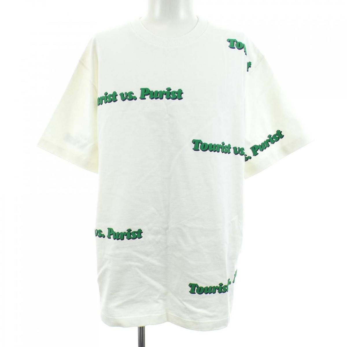 ルイヴィトン Tourist VS Purist Tシャツ size L メンズ Authentic Louis Vuitton Tourist vs Purist Printed T-shirt