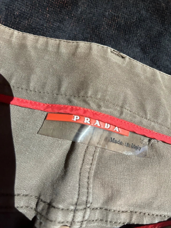 Pantalones elásticos de vestir talla 50-32/33-Prada - marrón Foto 4 de 4