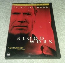 Blood Work DVD.                   Clint Eastwood