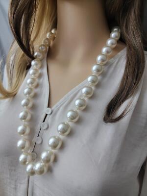 アクセサリー cocoSISE FAKE PEARL NECKLACE PEARL NECKLACE, real and fake pearls, 5 pieces. Jewellery