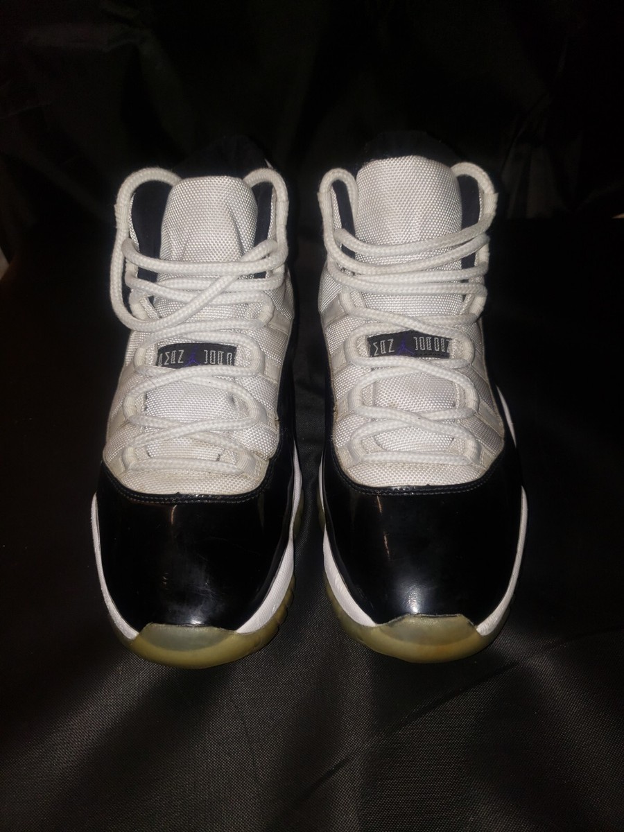 Jordan 11 Retro High Concord Black White #45 Men\'s Size 10  /Women\'s 11.5 Jordan 11 Retro High Concord Black White #45 Men main image 2