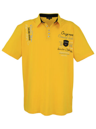 Lavecchia  Herren Poloshirt T-Shirt  Freizeithemden Übergrößen LV-610 gelb - Bild 1 von 2