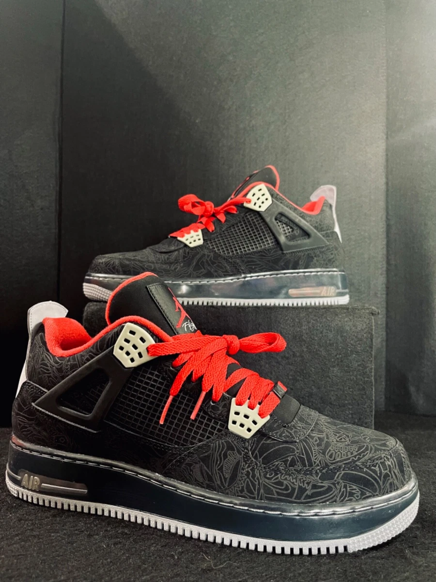 2010 Air Jordan (4)IV Fusion (Laser Premiere)/(384393-001)Sneakers