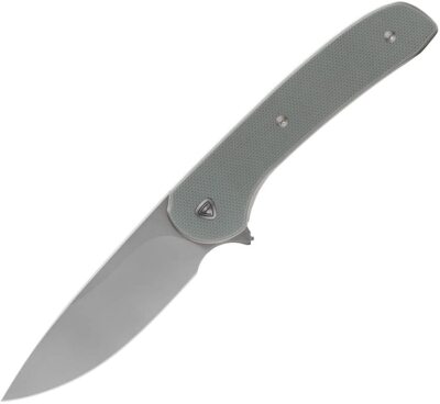New Ferrum Forge Knife Works Gent 2.0 Linerlock Gray Folding Poket Knife GENT