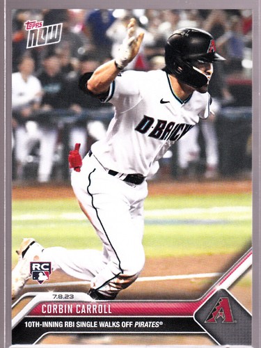 2023 Topps Now 540 Corbin Carroll