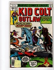 Kid Colt Outlaw 217 Shout-Out in Copper Country Blacky Cragg Sidewinder NM-MT