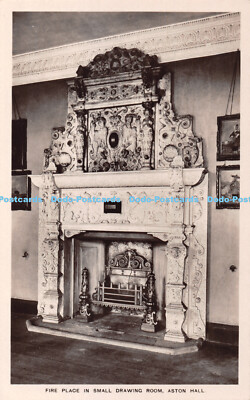 R406248 Kamin im kleinen Salon Aston Hall