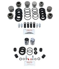 Pour Ford Focus Rs Avant & Arrière Kit de Réparation Étrier Frein & Pistons