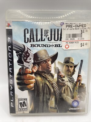 Call Of Juarez Bound In Blood Video Game Ps3 - Sony PlayStation 3 - Tested CIB