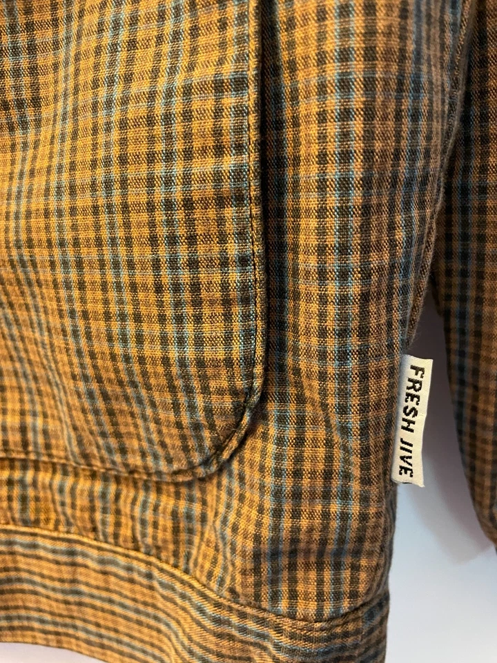 Jaqueta Fresh Jive Vintage Anos 90 Fabricada nos EUA - Imagem 4 de 4