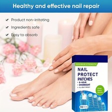 72pcs Toenail Repair Patches Repairing Damaged Nails Patches for Brittle