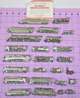 25 Franklin Mint Pewter the World's Greatest Locomotives - Trains